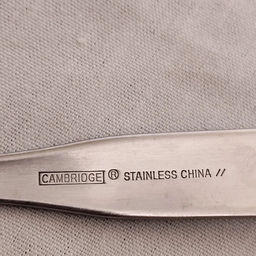 Cambridge Madison Stainless Steel Flatware Spoons Set of 7